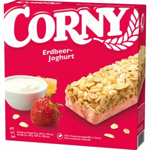 Corny Müsliriegel CLASSIC Erdbeer-Joghurt, 6x25g