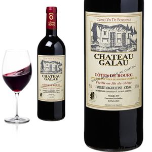 2017 Côtes de Bourg von Château Galau - Rotwein