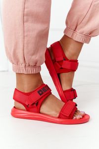 Big Star Damensandalen Gnoljiz rot 41