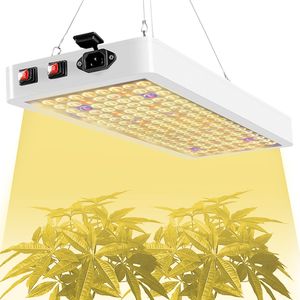 100W 288 LED Pflanzenlampe Vollspektrum Grow Lampe 3 Lichtmodi Zimmerpflanzen Wachstumslampe Pflanzenlicht