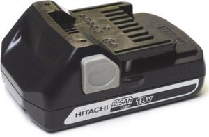 Original Hitachi Akku 18 V BSL 1815 / 1825 Neu Bestückt  mit  2,5 Ah  2500 mAh