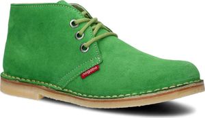 NAGABA Boots Herren Lederschuhe mit Leder-Einlegesohle, Grasbewachsen, 44
