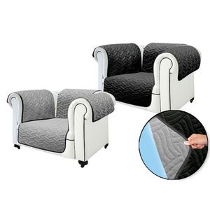 Starlyf® Sofa Cover - Sesselschoner, wasserabweisend, wendbar, zweifarbig, Sofabezug oder Sesselbezug für Sessel