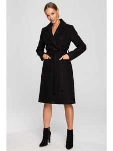 BeWear Damen-Fleece-Mantel Nilon M708 schwarz XXL