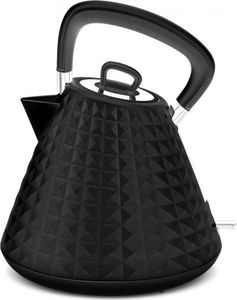 Großer Wasserkocher Retro - Schwarz Glänzend - Wasserkocher