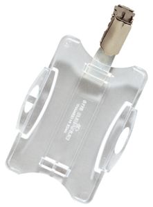 DURABLE Namenschild 811819 85x54mm transparent 25 St./Pack