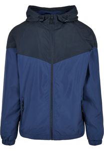 Pánská větrovka Urban Classics 2-Tone Tech Windrunner midnightnavy/darkblue - XL