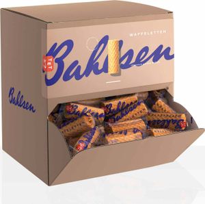 Bahlsen Waffeletten Spenderkarton 150 Stück x 5g Einzelpackungen 750g