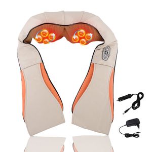 Jiubiaz Shiatsu Massage mit Gürtel Wärmefunktion Elektrische Auto Nackenmassagegerät