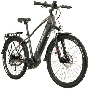 TOTEM 27,5" E-SUV All Terrain City E-Bike DLT-40 Mittelmotor weiß TOTEM 310E