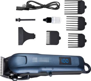 INF Professioneller Tierhaarschneider Blau