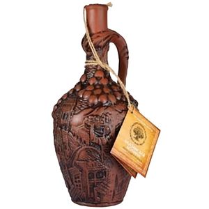 GWH Rotwein Saperavi braune Keramik Amphore trocken 12% vol. 0,75L