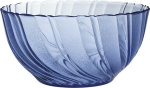 Duralex 2003BF03A1111 Beau Rivage Schale, Salatschale, Schüssel, 22.5cm, 2.6 Liter, Glas, blau, 1 Stück