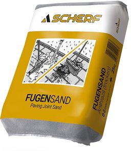 25Kg SCHERF-Fugensand Anthrazit Edelbrechkorn0-2mm