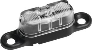 Busch & Müller 53234ASK Dynamo-Rücklicht 'Toplight Line small', Standlicht, 50 mm, schwarz/transparent