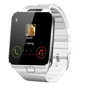Weiß,Smartwatches Bluetooth Schlafmonitor Schrittzähler Touchscreen Kamera SIM Slot 230mAh 1,56 Zoll
