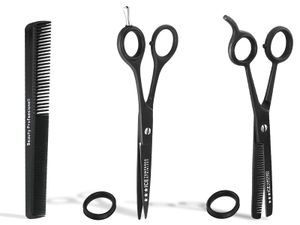 Haarscheren-Set Friseurschere  Modellierschere + Kamm für modellieren und ausdünnen