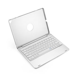 INF Bluetooth-Tastatur mit Schutzdeckel für iPad 10.2 "/ 10.5" Silber