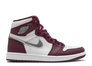 Nike Air Jordan 1 Retro High OG "Bordeaux" Rot, 555088-611, Größe: 46