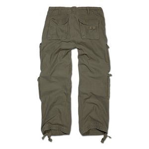 Brandit - Pure Vintage Trouser Oliv Cargohose Outdoor Army Armeehose   Hose Größe S