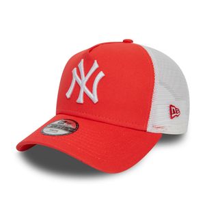 New Era Kinder Trucker Cap - New York Yankees lava rot Youth