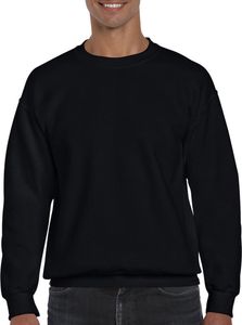 Gildan 12000 | DryBlend Crewneck Sweatshirt / Pullover - Farbe: Black - Größe: XXL