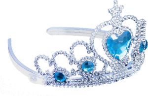 RAPPA Koruna pre princeznú zimného kráľovstva s kamienkami