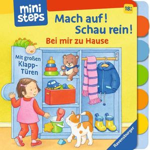 Ravensburger ministeps Kinderbuch Mach auf! Schau rein! Bei mir zu Hause