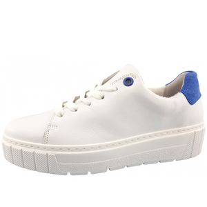 Gabor Comfort Sneaker Low - Weiß Glattleder Größe: 41 Normal