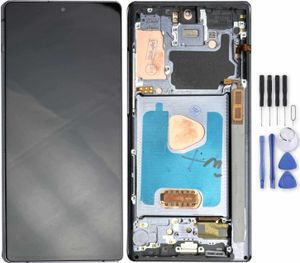 Pro Samsung Galaxy Note 20 Displej Full OLED LCD s rámečkem Jednotka dotyku Náhradní díl Oprava Black
