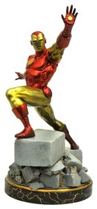 Marvel Iron Man Harz Statue, Cranberry Farbe, eine Größe (Diamond Select Toys FEB172611)