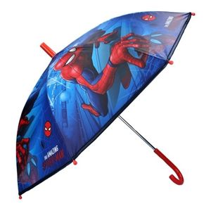 Niebieska parasolka Spiderman dla chłopca