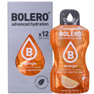 Bolero Drink Sticks Getränkepulver, 12 x 3 g Sachets Orange