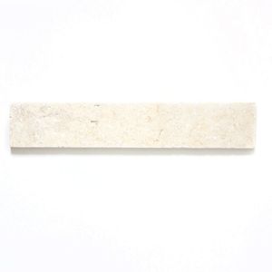 Sockel Kalkstein Naturstein weißgelb Sockel Seabed Limestone brushed MOSSock-48470