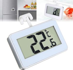 Kühlschrankthermometer, Gefrierschrank Thermometer mit Gut Lesbarem, LCD Intelligentes mit Haken