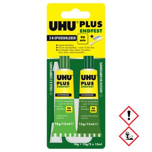 UHU Plus Endfest universeller starker 2K Epoxidharzklebstoff 35g