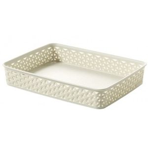Kosz RATTAN "Y" STYLE - A5 kremowy 00096-885