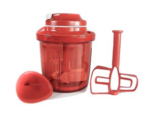 TUPPERWARE Extra-Chef 1,35 L rot Chef in Einem zerkleinern Extra Chef TUPPERWARE Extra-Chef 1,35 L rot Chef in Einem zerkleinern Extra Chef