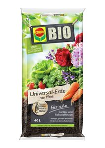 Bio Universal-Erde 40 l torffrei, Compo, 4008398112264
