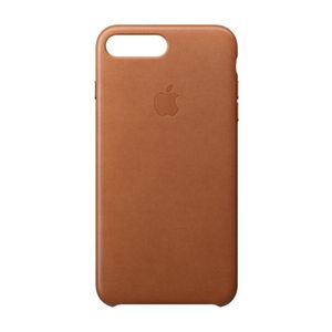 Apple iPhone 8+/7+ Leather Case Saddle Brown Handyhülle Schutzhülle Back Cover