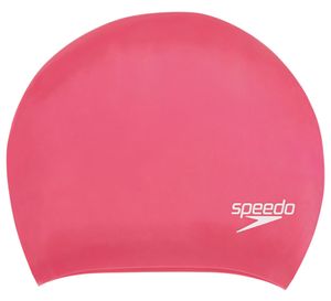 Speedo Long Hair Cap - Schwimmkappe für lange Haare, Farbe:pink