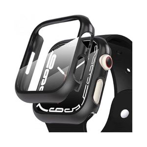Schutzhülle + Glas Tech Protect 360Defense für Apple Watch 8/7 41mm, schwarz