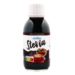 Steviola® Stevia Fluid Kaffee 125ml | Flavour Drops | vegan | flüssige Süße | Stevia Tropfen | Zuckerersatz | kalorienarm | flüssiges Stevia
