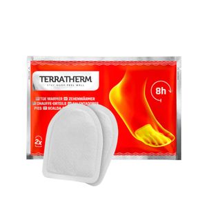 10x TerraTherm Fußwärmer, Zehenwärmer Wärmepflaster/Wärmepads ca. 8 Stunden Wärme