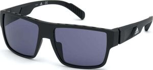 Adidas SP0006 02A Black Matte/Grey Športové okuliare