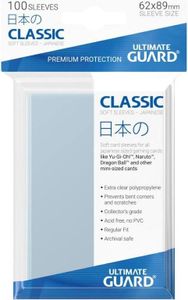 Ultimate Guard Classic Soft Sleeves Japanische Größe Transparent (100)