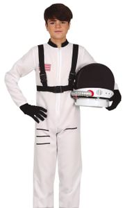 Astronaut Kostüm für Teens Gr. 152-158, Größe:152/158
