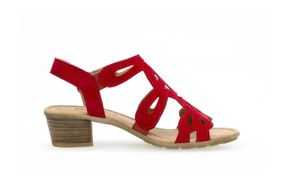 Gabor Damen Sandalette in Rot, Größe 6