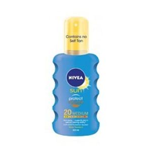 Nivea Sun Protect & Bronze Spray przeciwsłoneczny SPF 20 200 ml