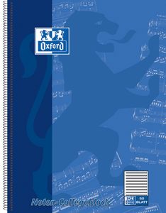 Oxford Noten Collegeblock DIN A4 50 Blatt Lineatur 14